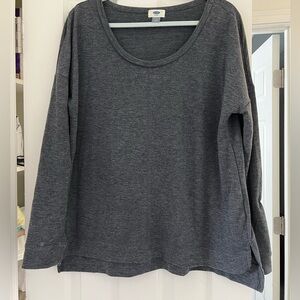 Lightweight Gray Long Sleeve Tee